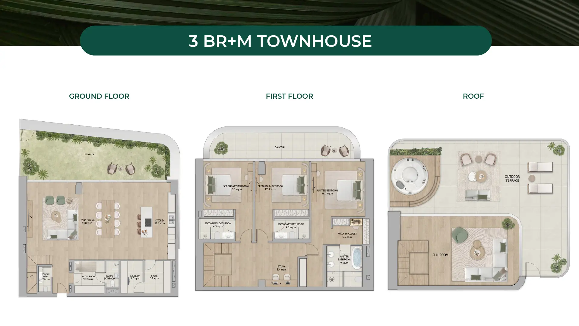 3 BR - Type A
